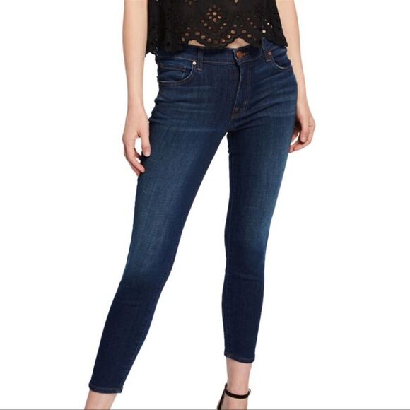 J Brand 30/30 Carolina Skinny Stretch Designer Blue Jeans - Picture 16 of 16